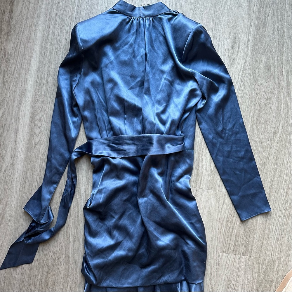 VERONICA BEARD - AGATHA RUCHED MINIDRESS - Picture 6 of 8